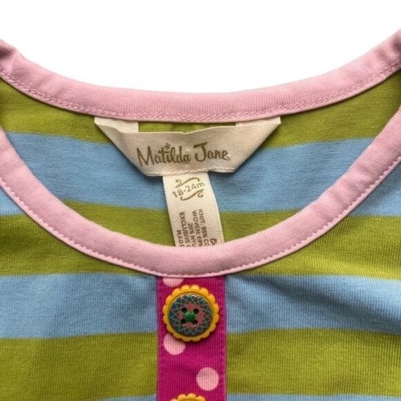 Matilda Jane In The Neighborhood Tunic Size 18-24 Months - Picture 6 of 7